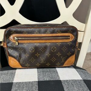 Louis Vuitton marly dragonne gm clutch